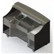 Perlick MOBS-66TE Signature 66" Stainless Steel Mobile Bar with Ice Chest  1 image