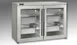Perlick PTR48 48" Two Section Pass-Thru Back Bar Cabinet w/ 16.6 Cu Ft, 4 Hinged Doors, 48" W 1 image