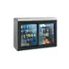 Perlick SDBR48 Refrigerated Back Bar Cabinet w/ 15.3 Cu Ft, 2 Sliding Glass Doors, Remote, 120V 1 image