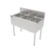 Perlick TS36M3 Underbar Sink Units, 3 Compartment without Drainboard 1 image