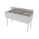 Perlick TS48M4 Underbar Sink Units, 4 Compartment without Drainboard 1 image