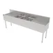 Perlick TS84M3-DB 73" Underbar Sink Units, 3 Compartment with 2 Drainboards 1 image