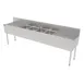 Perlick TS96M4-DB 24" Underbar Sink Units, 4 Compartment with 2 Drainboards 1 image