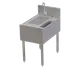 Perlick TSCE18PSTC 18" Underbar Sink Units, 1 Compartment with Glass Rinser - No Drainboard 1 image