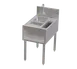 Perlick TSCE18PSTC-RC 18" Underbar Sink Units, 1 Compartment with Glass Rinser - No Drainboard 1 image