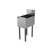 Perlick TSD12U2 12" Underbar Bottle Storage Bin w/ 6 Bottle Wells, Insulated, Open Chest 1 image