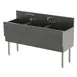 Perlick TSF54M3-EC 54" Underbar Sink Units, 3 Compartment without Drainboard 1 image