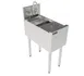 Perlick TSF12PS-SR Underbar Sink Units, 1 Compartment with Glass Rinser - No Drainboard 1 image