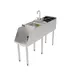 Perlick TSS18BS Tss Series Underbar Blender Station with 18 Gauge Stainless Steel Dump Sink 1 image