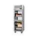 Turbo Air PRO-26-2R-GS-PT-N 1-Section Pass-Thru Refrigerator w/ 2 Glass & 2 Solid Half Doors, Top Mount, Stainless Steel, 26 cu. ft. 1 image