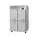 Turbo Air PRO-50-4H-PT 2-Section 8-Door Solid Pass-Thru Heated Holding Cabinet, 50.2 cu ft, 3000W, Stainless Steel 2 image