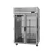 Turbo Air PRO-50H-G 2-Section Heated Holding Cabinet, 47.7 cu ft, 2 Glass Doors, Stainless Steel, 3000W 1 image