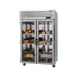 Turbo Air PRO-50R-G-N 51" 2-Section Reach-In Refrigerator w/ 2 Glass Doors, Top Mount, Stainless Steel, 47 cu. ft. 1 image