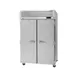 Turbo Air PRO-50R-N 51" 2-Section Reach-In Refrigerator w/ 2 Solid Doors, Top Mount, Stainless Steel, 48 cu. ft. 1 image