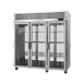 Turbo Air PRO-77H-G-PT 3-Section Heated Holding Cabinet, 78.1cuft, 6 Glass Doors with Locks, Stainless Steel 1 image