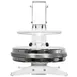 Proluxe PP2018 Flex X2 18" Manual Clamshell Pizza Dough Press with Dual Heat and Digital Temperature Control  4 image