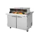 Turbo Air PST-48-18-N-DS 48" TMega Top Sandwich/Salad Prep Table w/ 2 Doors, 18 Pans 1 image