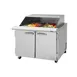 Turbo Air PST-48-18-N-SL 48" Mega Top Sandwich/Salad Prep Table w/ 2 Doors, 18 Pans 1 image