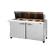 Turbo Air PST-60-24-N 60" Mega Top Sandwich/Salad Prep Table w/ 2 Doors, 24 Pans 1 image