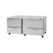 Turbo Air PUR-72-D4-N 72" 2-Section Undercounter Refrigerator w/ 4 Drawers, 18.8 cu. ft. 1 image