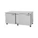Turbo Air PUR-72-N 72" 2-Section Undercounter Refrigerator w/ 2 Doors, 18.8 cu. ft. 2 image