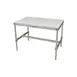 Prairie View AIFT303496-PT Poly Top I-Frame Work Table - 96"W x 30"D x 34"H 1 image