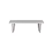 Prairie View BENCH10 10 ft. Aluminum Single Plank Bench Seat - 9 1/2" x 17 3/8" x 120" 2 image