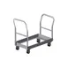 Prairie View CHILL2-HAND2 Heavy Duty Double Chill Tray Dolly 1 image