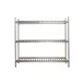 Prairie View KR2078580 Aluminum Keg Rack with 12 Kegs Capacity and 3 Shelves 1 image