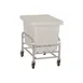 Prairie View LUGCT1BK4-NBT Aluminum 4 Bushel Lug Cart/Bulk Mover & Tub Set 1 image