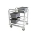 Prairie View LUGDB6 Aluminum Lug Cart with 6 Lug Capacity - 32-3/4" x 28-1/2" x 36-3/4" 1 image