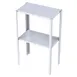Prairie View RT206048-2 Aluminum Retractable Shelving with 2 Tier - 48"W x 20"D x 60"H 1 image