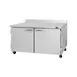 Turbo Air PWF-60-N 60" 2-Section Worktop Freezer w/ 2 Doors, 17.2 cu. ft. 1 image