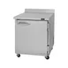 Turbo Air PWR-28-N 27" 1-Section Worktop Refrigerator w/ 1 Lockable Door, 6.8 cu. ft. 1 image