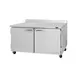 Turbo Air PWR-60-N 60" 2-Section Worktop Refrigerator w/ 2 Doors, 17.2 cu. ft. 1 image