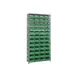 Quantum 1275-107 Heavy-Duty Galvanized Steel 13 Shelf Shelving Unit w/ 48 Bins Capacity  3 image
