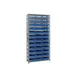 Quantum 1275-109 Heavy-Duty Galvanized Steel 13 Shelf Shelving Unit w/ 36 Bins Capacity  2 image