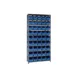 Quantum 1275-202 Heavy-Duty Galvanized Steel 10 Shelf Shelving Unit w/ 45 Bins Capacity  1 image