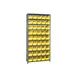 Quantum 1275-202 Heavy-Duty Galvanized Steel 10 Shelf Shelving Unit w/ 45 Bins Capacity  3 image