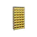 Quantum 1275-207 Heavy-Duty Galvanized Steel 10 Shelf Shelving Unit w/ 36 Bins Capacity  3 image