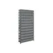 Quantum 1275-601 Heavy-Duty Galvanized Steel 13 Shelf Shelving Unit w/ 72 Bins Capacity 2 image