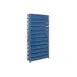 Quantum 1275-701 Heavy-Duty Galvanized Steel 13 Shelf Shelving Unit w/ 48 Bins Capacity 1 image