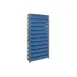 Quantum 1275-801 Heavy-Duty Galvanized Steel 13 Shelf Shelving Unit w/ 36 Bins Capacity 1 image