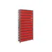 Quantum 1275-801 Heavy-Duty Galvanized Steel 13 Shelf Shelving Unit w/ 36 Bins Capacity 3 image