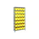 Quantum 1275-SB807 Heavy-Duty Galvanized Steel 8 Shelf Shelving Unit w/ 28 Bins Capacity  3 image