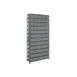 Quantum 1875-602 Heavy-Duty Galvanized Steel 13 Shelf Shelving Unit w/ 72 Bins Capacity 2 image