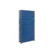 Quantum 1875-624 Heavy-Duty Galvanized Steel 13 Shelf Shelving Unit w/ 54 Bins Capacity 1 image