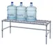 Quantum 242414DGY Wire 1500 lb. Modular Dunnage Rack - 24"W X 24"D X 14"H 1 image