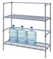 Quantum Wire Two-Tier Tank & Beverage Container Dunnage Rack - 30"W x 24"D x 54"H 1 image