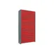 Quantum CL1275-401 19 Shelf Euro Drawer Shelving Closed Unit w/ 27 Bins Capacity 1 image